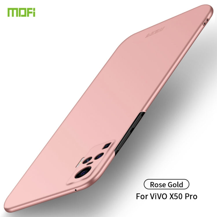 For Vivo X50 Pro MOFI Frosted PC Ultra-thin Hard Case