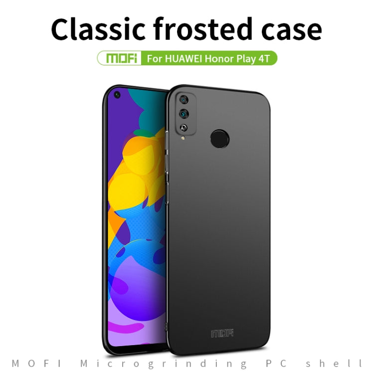 For Huawei Honor Play 4T MOFI Frosted PC Ultra-thin Hard Case