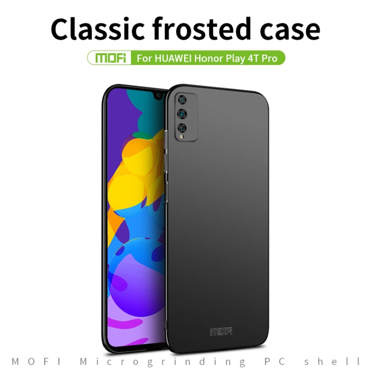 For Huawei Honor Play 4T Pro MOFI Frosted PC Ultra-thin Hard Case