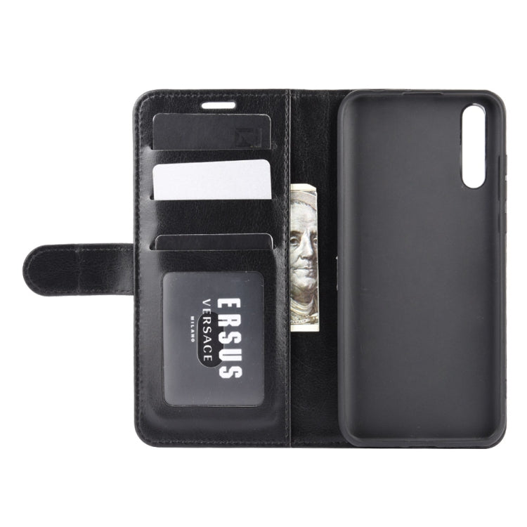 For Huawei Y8p/Enjoy 10s R64 Texture Single Horizontal Flip Protective Case with Holder & Card Slots & Wallet& Photo Frame