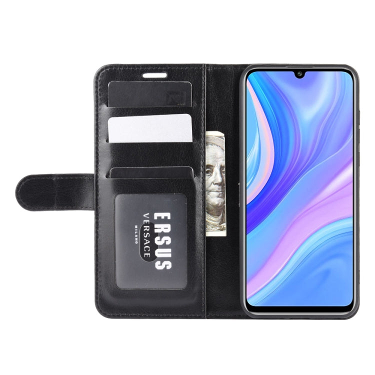 For Huawei Y8p/Enjoy 10s R64 Texture Single Horizontal Flip Protective Case with Holder & Card Slots & Wallet& Photo Frame