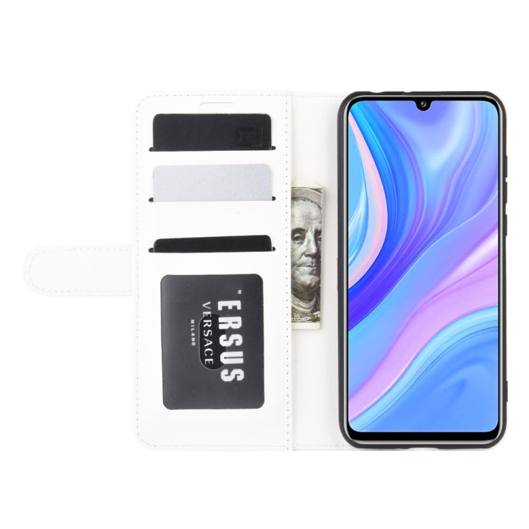 For Huawei Y8p/Enjoy 10s R64 Texture Single Horizontal Flip Protective Case with Holder & Card Slots & Wallet& Photo Frame