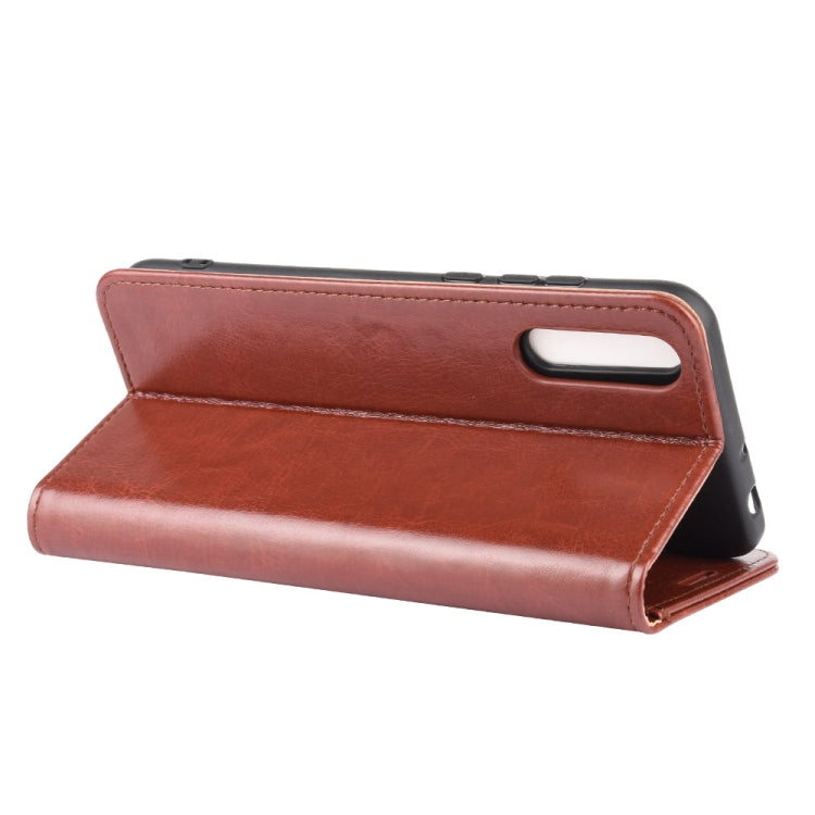 For Huawei Y8p/Enjoy 10s R64 Texture Single Horizontal Flip Protective Case with Holder & Card Slots & Wallet& Photo Frame