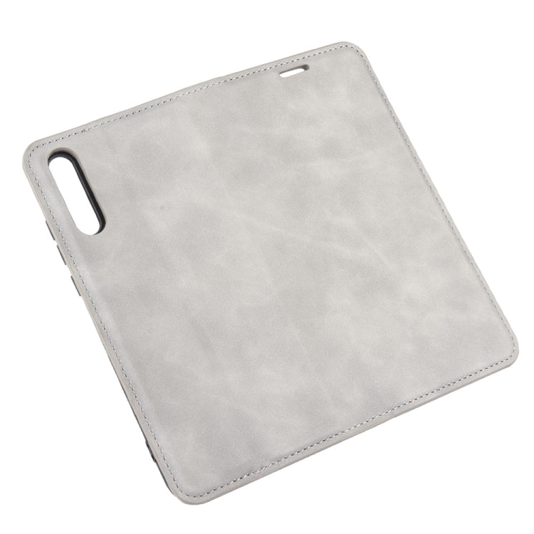 For Huawei Y8p/Enjoy 10s  Retro-skin Business Magnetic Suction Leather Case with Holder & Card Slots & Wallet