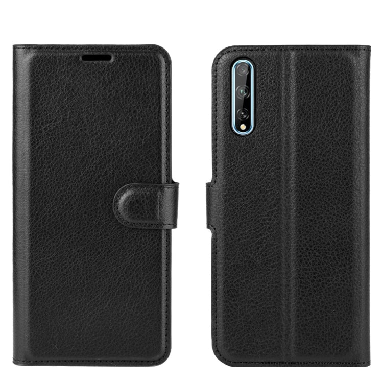 For Huawei Y8p/Enjoy 10s Litchi Texture Horizontal Flip Protective Case with Holder & Card Slots & Wallet