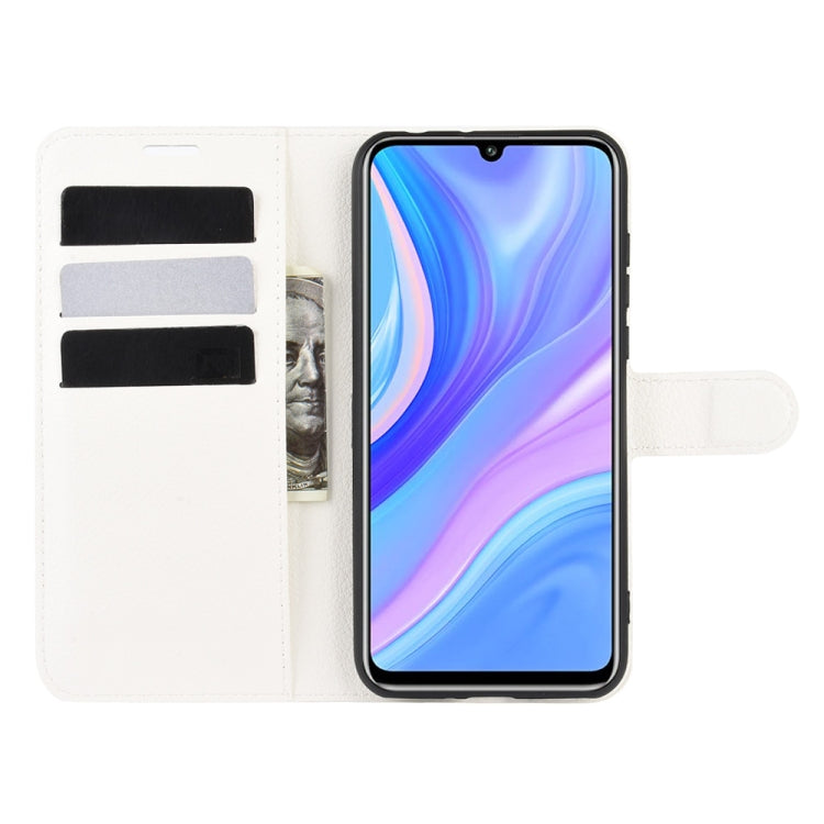 For Huawei Y8p/Enjoy 10s Litchi Texture Horizontal Flip Protective Case with Holder & Card Slots & Wallet