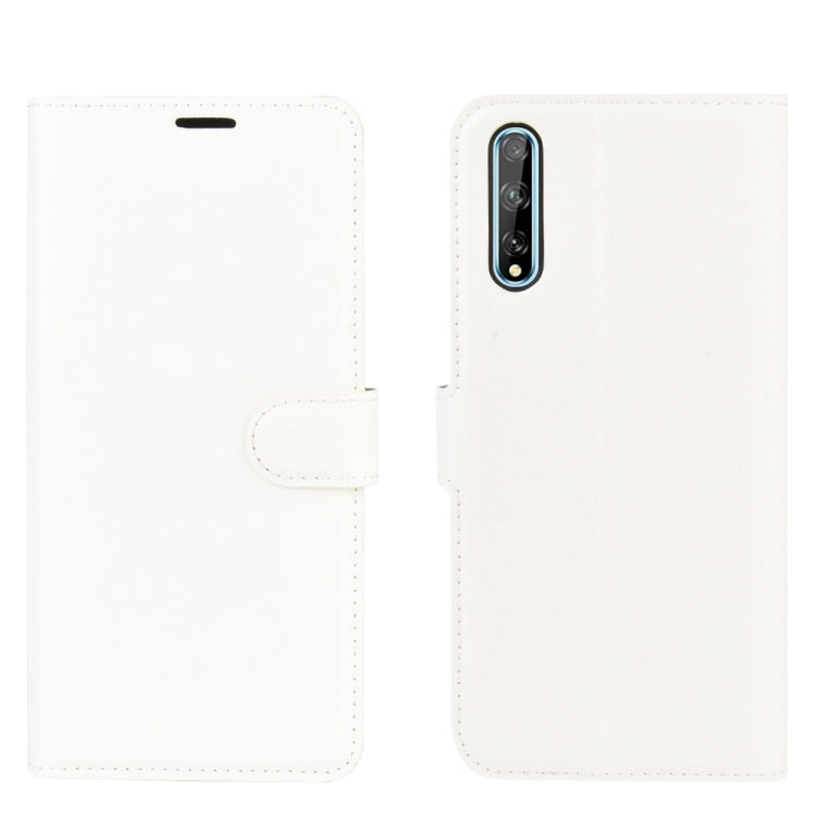 For Huawei Y8p/Enjoy 10s Litchi Texture Horizontal Flip Protective Case with Holder & Card Slots & Wallet