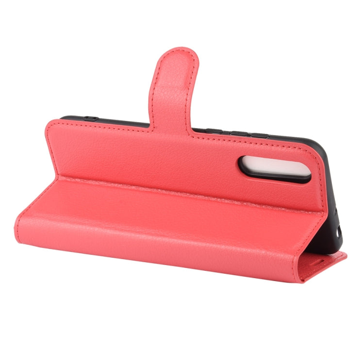 For Huawei Y8p/Enjoy 10s Litchi Texture Horizontal Flip Protective Case with Holder & Card Slots & Wallet