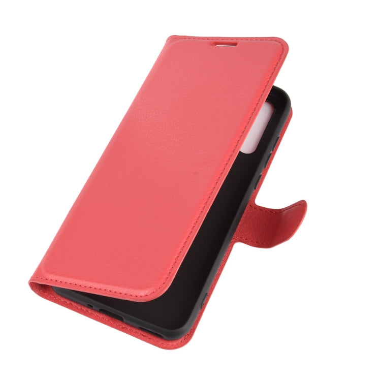 For Huawei Y8p/Enjoy 10s Litchi Texture Horizontal Flip Protective Case with Holder & Card Slots & Wallet