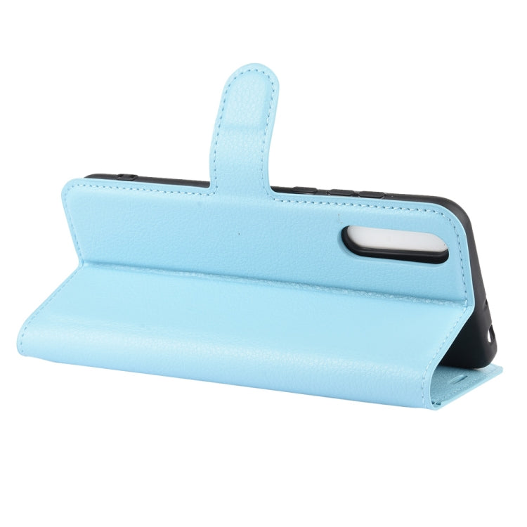 For Huawei Y8p/Enjoy 10s Litchi Texture Horizontal Flip Protective Case with Holder & Card Slots & Wallet