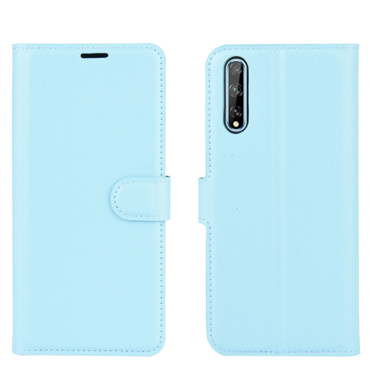 For Huawei Y8p/Enjoy 10s Litchi Texture Horizontal Flip Protective Case with Holder & Card Slots & Wallet