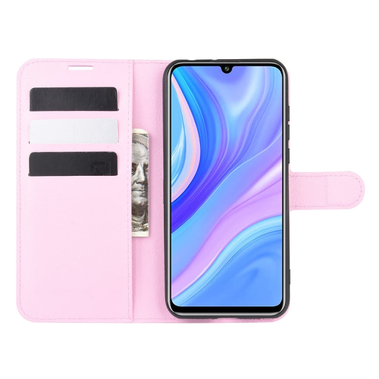 For Huawei Y8p/Enjoy 10s Litchi Texture Horizontal Flip Protective Case with Holder & Card Slots & Wallet
