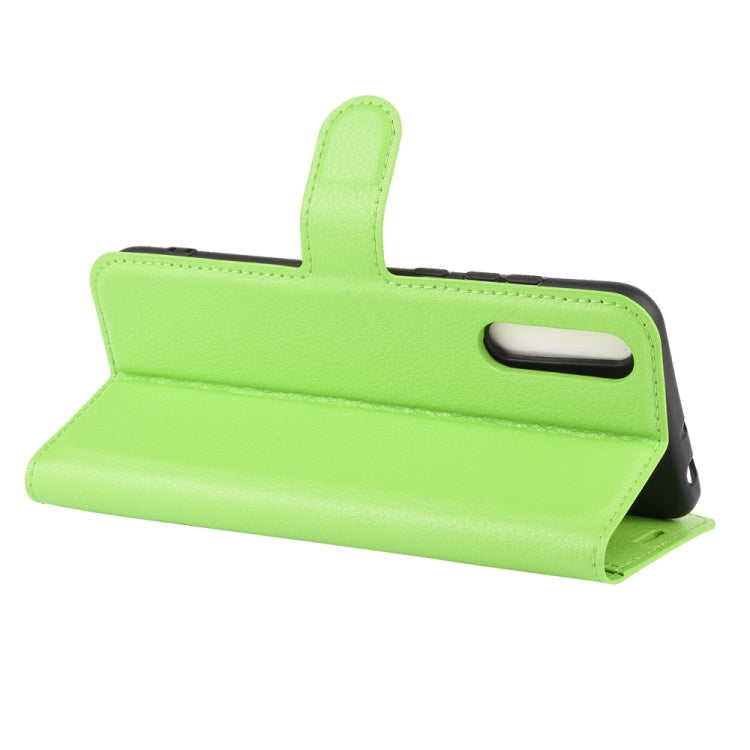 For Huawei Y8p/Enjoy 10s Litchi Texture Horizontal Flip Protective Case with Holder & Card Slots & Wallet