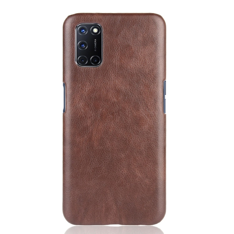 For Oppo A92/A52/A72 Shockproof Litchi Texture PC + PU Case