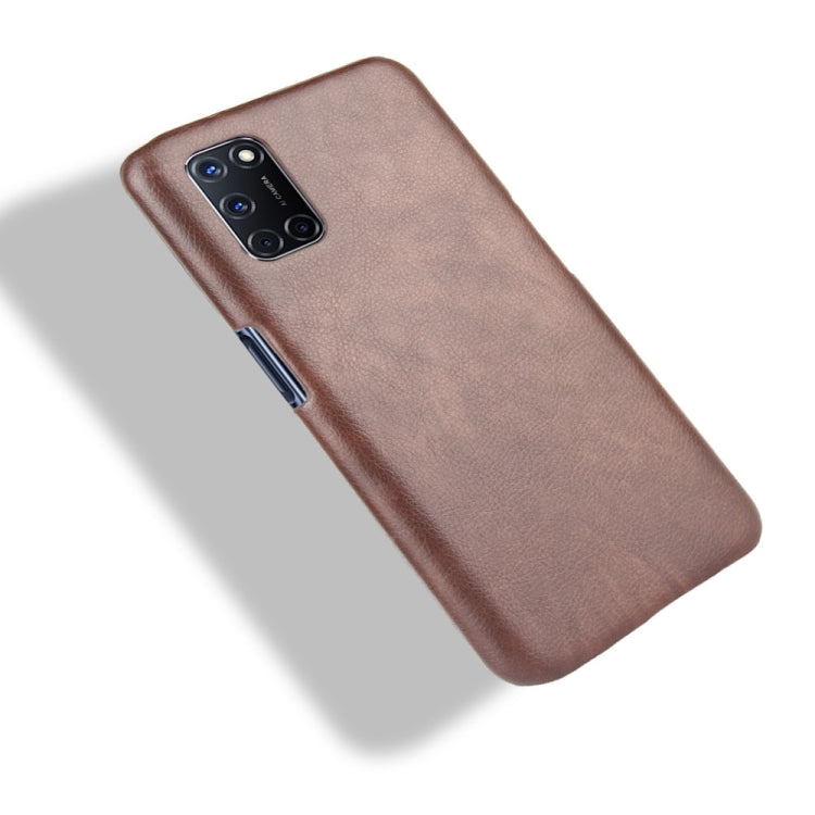 For Oppo A92/A52/A72 Shockproof Litchi Texture PC + PU Case