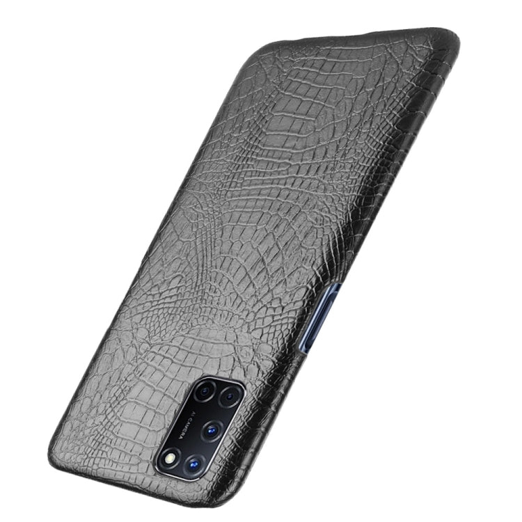 For Oppo A92/A52/A72 Shockproof Crocodile Texture PC + PU Case