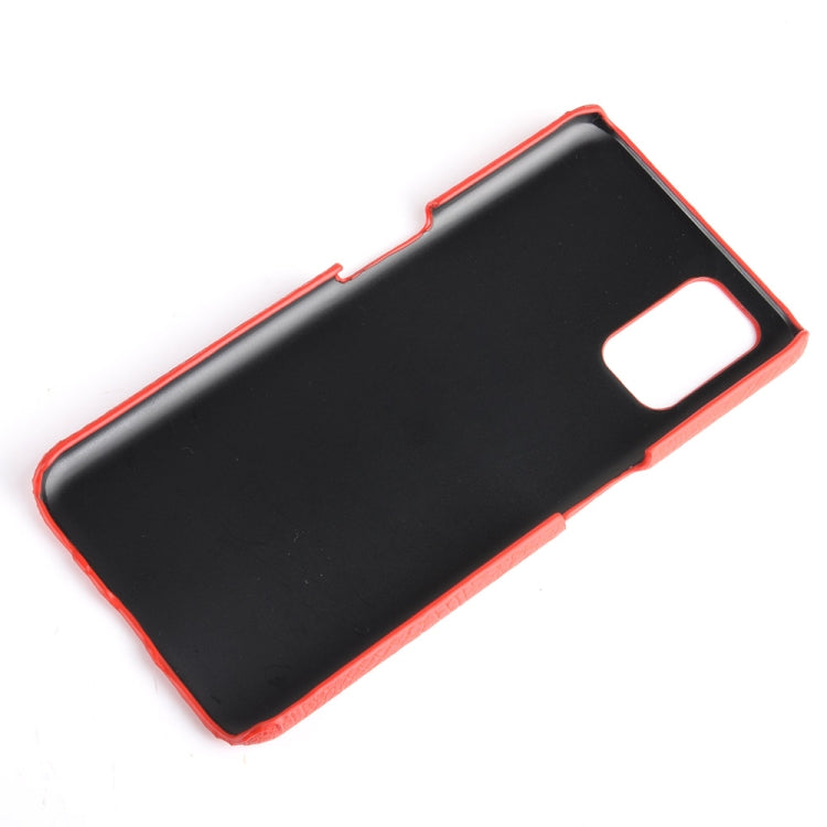 For Oppo A92/A52/A72 Shockproof Crocodile Texture PC + PU Case