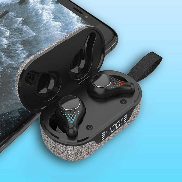 T8 Hifi Wireless Bluetooth 5.0 Earphone Waterproof Sports Gaming Earphone Noise Earbuds with LED Display