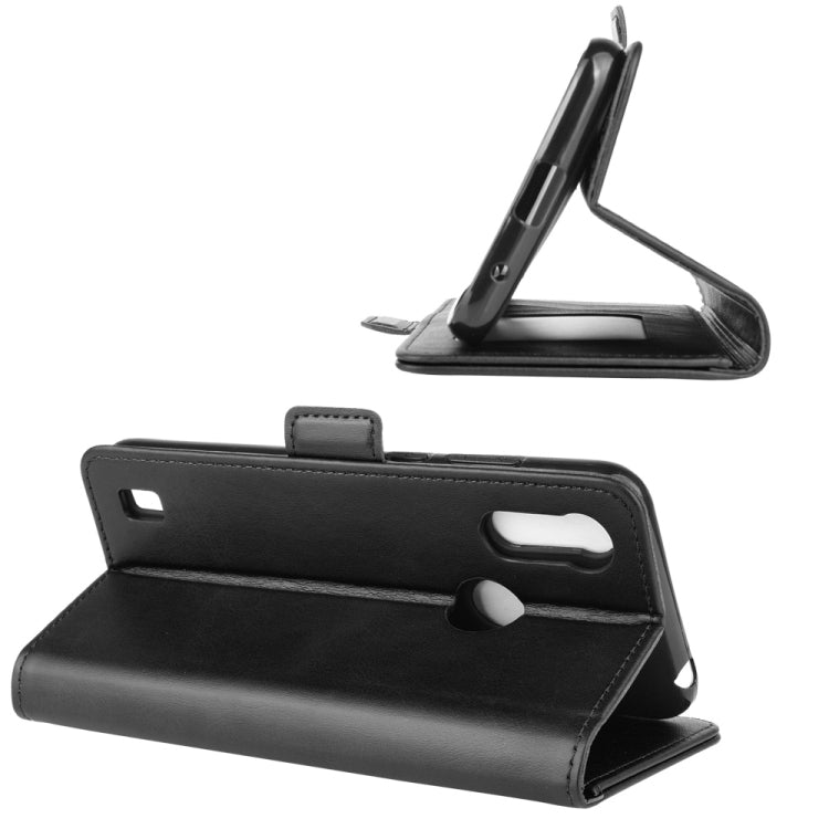 For Motorola Moto E6s (2020) Dual-side Magnetic Buckle Horizontal Flip Leather Case with Holder & Card Slots & Wallet