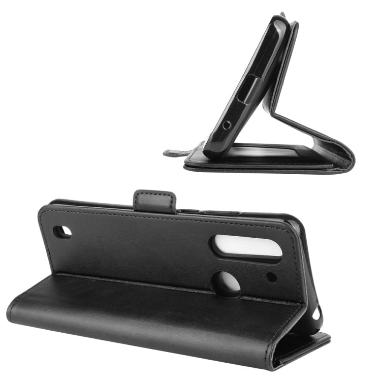 For Motorola Moto G8 Power Lite Dual-side Magnetic Buckle Horizontal Flip Leather Case with Holder & Card Slots & Wallet
