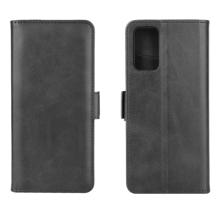 For Samsung Galaxy Note20 Dual-side Magnetic Buckle Horizontal Flip Leather Case with Holder & Card Slots & Wallet