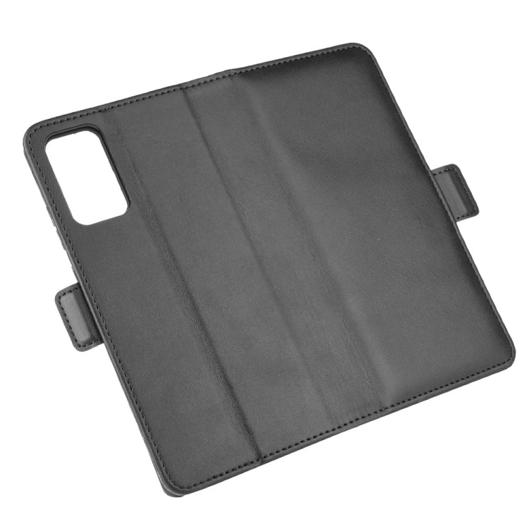 For Samsung Galaxy Note20 Dual-side Magnetic Buckle Horizontal Flip Leather Case with Holder & Card Slots & Wallet
