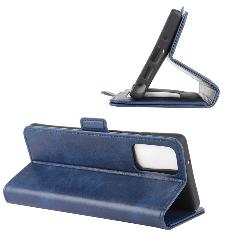 For Samsung Galaxy Note20 Dual-side Magnetic Buckle Horizontal Flip Leather Case with Holder & Card Slots & Wallet