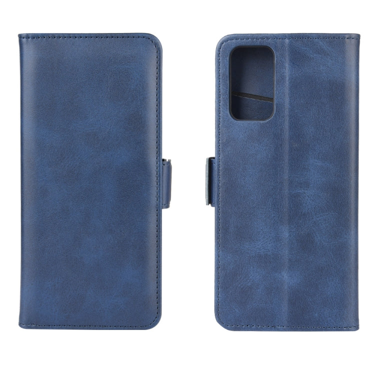 For Samsung Galaxy Note20 Dual-side Magnetic Buckle Horizontal Flip Leather Case with Holder & Card Slots & Wallet