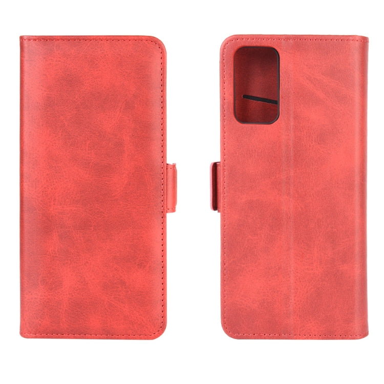 For Samsung Galaxy Note20 Dual-side Magnetic Buckle Horizontal Flip Leather Case with Holder & Card Slots & Wallet