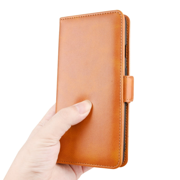 For Samsung Galaxy Note20 Dual-side Magnetic Buckle Horizontal Flip Leather Case with Holder & Card Slots & Wallet