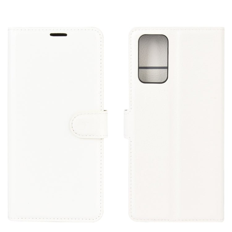 For Samsung Galaxy Note20 Litchi Texture Horizontal Flip Protective Case with Holder & Card Slots & Wallet