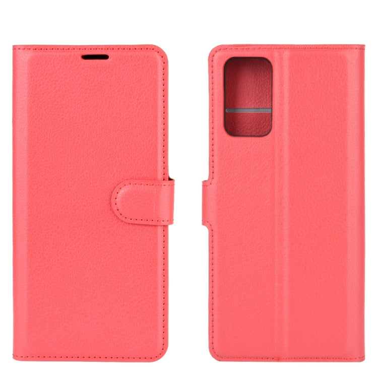 For Samsung Galaxy Note20 Litchi Texture Horizontal Flip Protective Case with Holder & Card Slots & Wallet