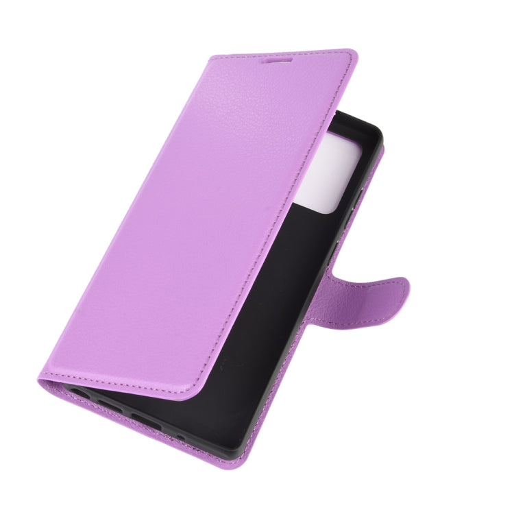 For Samsung Galaxy Note20 Litchi Texture Horizontal Flip Protective Case with Holder & Card Slots & Wallet