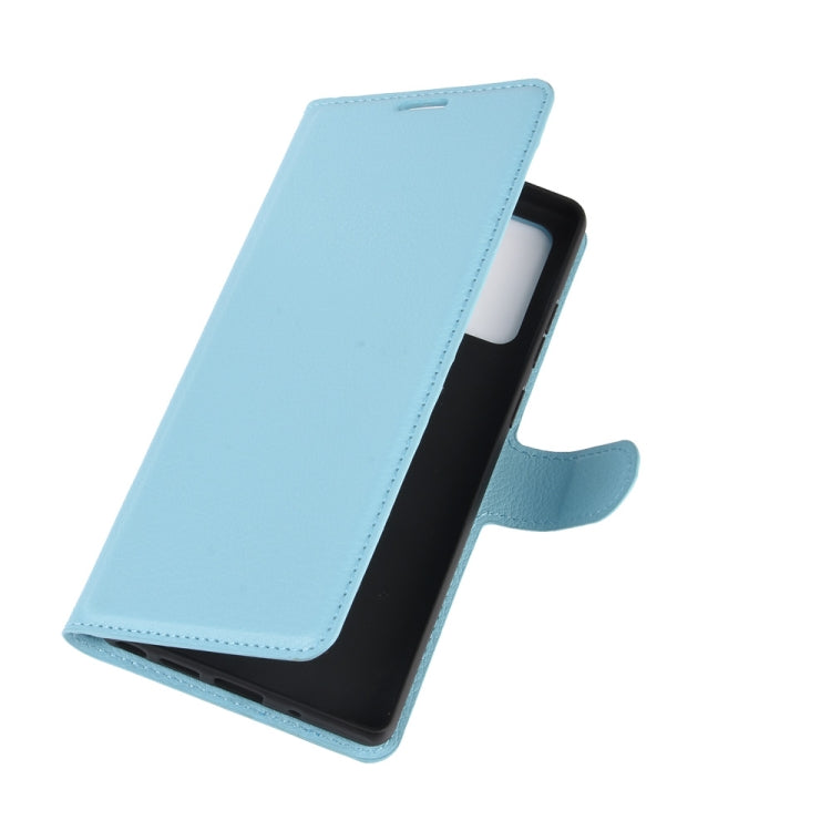 For Samsung Galaxy Note20 Litchi Texture Horizontal Flip Protective Case with Holder & Card Slots & Wallet