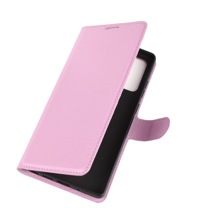 For Samsung Galaxy Note20 Litchi Texture Horizontal Flip Protective Case with Holder & Card Slots & Wallet