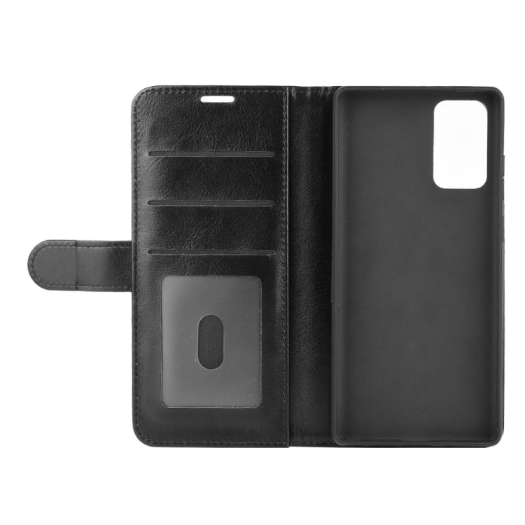 For Samsung Galaxy Note20 R64 Texture Single Horizontal Flip Protective Case with Holder & Card Slots & Wallet& Photo Frame