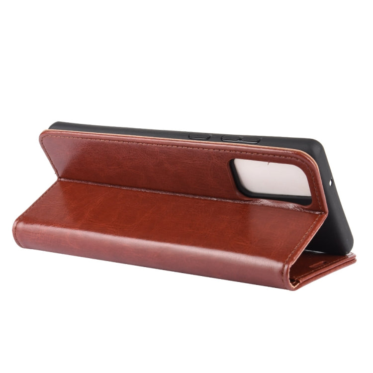For Samsung Galaxy Note20 R64 Texture Single Horizontal Flip Protective Case with Holder & Card Slots & Wallet& Photo Frame