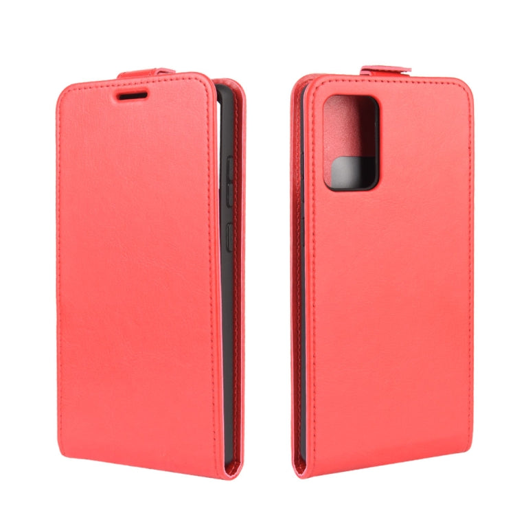 For Samsung Galaxy Note20 R64 Texture Single Vertical Flip Leather Protective Case with Card Slots & Photo Frame