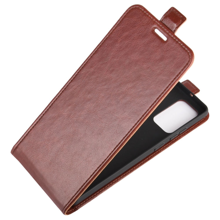 For Samsung Galaxy Note20 R64 Texture Single Vertical Flip Leather Protective Case with Card Slots & Photo Frame