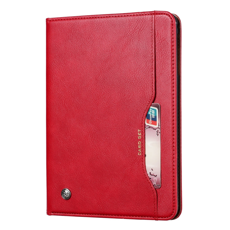 For Samsung Galaxy Tab A 8.4 2020 T307U Knead Skin Texture Horizontal Flip Leather Case with Photo Frame & Holder & Card Slots & Wallet