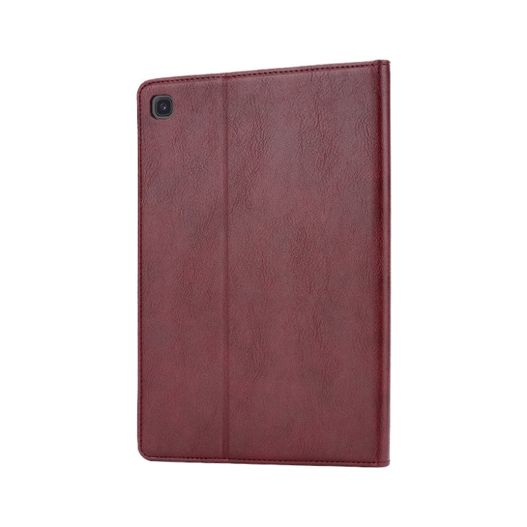 For Samsung Galaxy Tab A 8.4 2020 T307U Knead Skin Texture Horizontal Flip Leather Case with Photo Frame & Holder & Card Slots & Wallet
