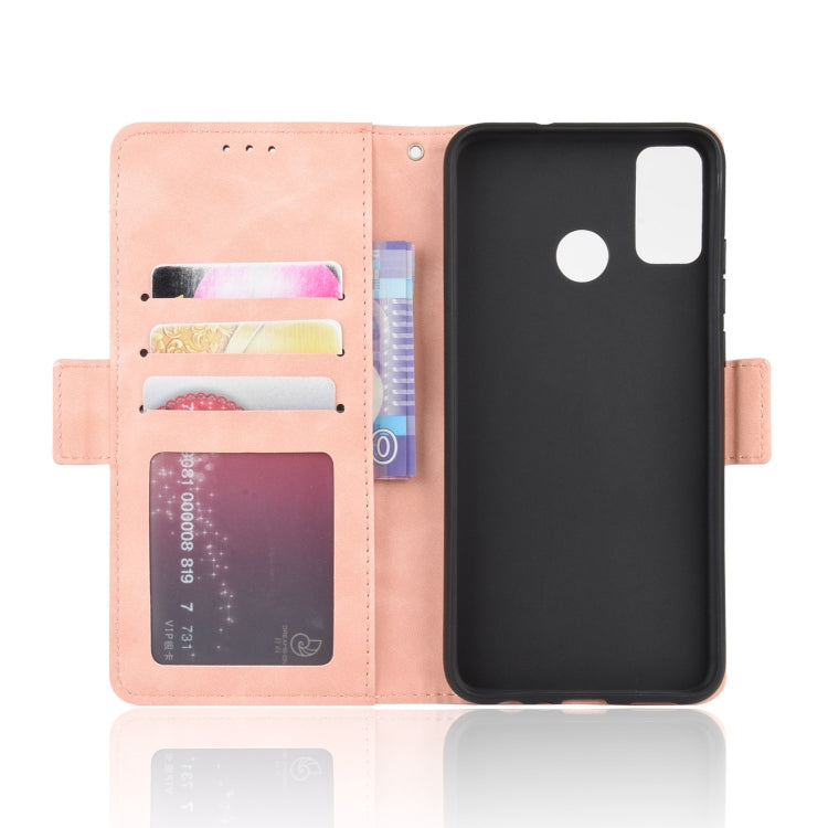 For Huawei Honor 9X Lite  Wallet Style Skin Feel Calf Pattern Leather Case ï¼Œwith Separate Card Slot