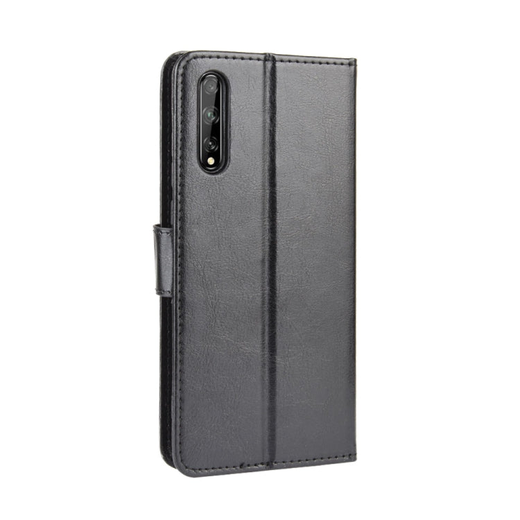 For Huawei P Smart S/Y8p/Enjoy 10S Retro Crazy Horse Texture Horizontal Flip Leather Case , with Holder & Card Slots & Photo Frame