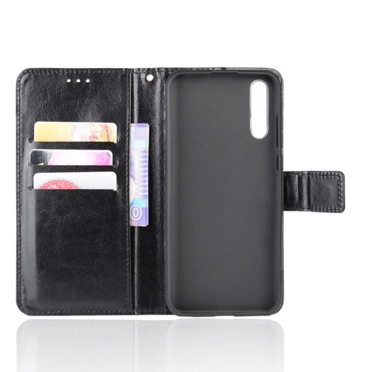 For Huawei P Smart S/Y8p/Enjoy 10S Retro Crazy Horse Texture Horizontal Flip Leather Case , with Holder & Card Slots & Photo Frame