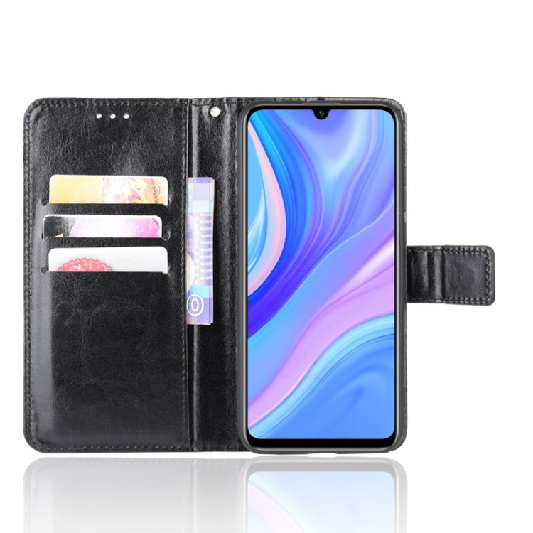 For Huawei P Smart S/Y8p/Enjoy 10S Retro Crazy Horse Texture Horizontal Flip Leather Case , with Holder & Card Slots & Photo Frame