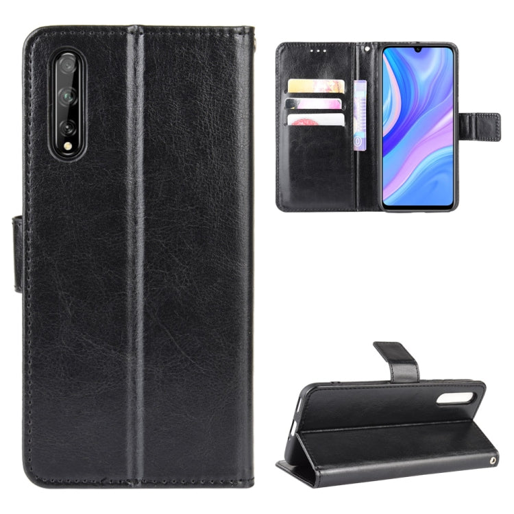 For Huawei P Smart S/Y8p/Enjoy 10S Retro Crazy Horse Texture Horizontal Flip Leather Case , with Holder & Card Slots & Photo Frame