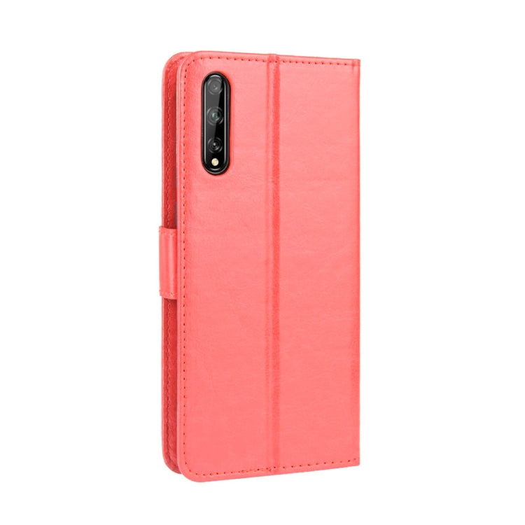 For Huawei P Smart S/Y8p/Enjoy 10S Retro Crazy Horse Texture Horizontal Flip Leather Case , with Holder & Card Slots & Photo Frame