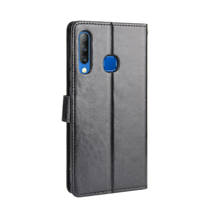 For Infinix Smart 3 Plus / X627 Retro Crazy Horse Texture Horizontal Flip Leather Case , with Holder & Card Slots & Photo Frame
