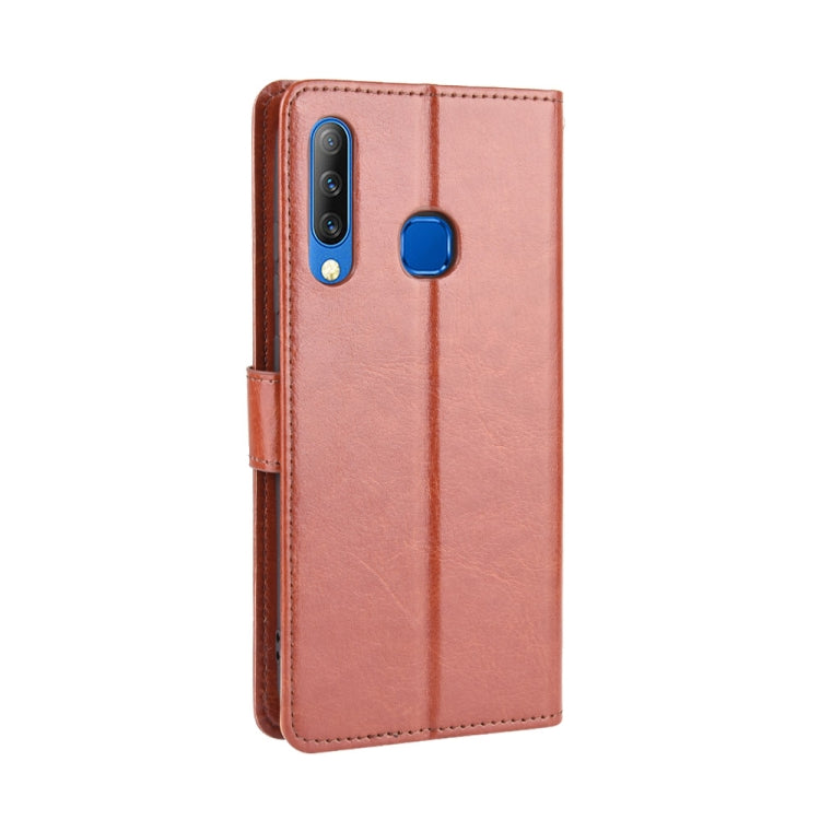 For Infinix Smart 3 Plus / X627 Retro Crazy Horse Texture Horizontal Flip Leather Case , with Holder & Card Slots & Photo Frame