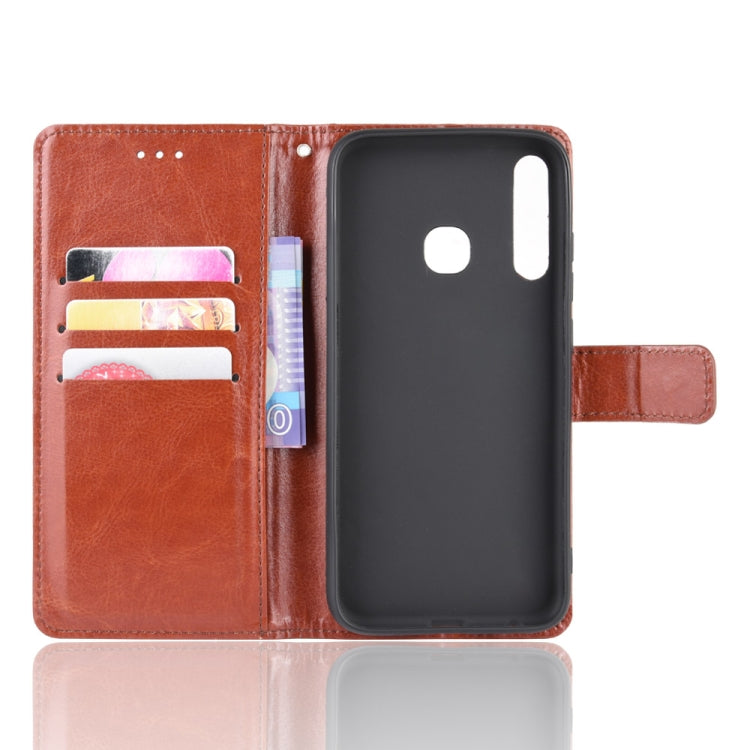 For Infinix Smart 3 Plus / X627 Retro Crazy Horse Texture Horizontal Flip Leather Case , with Holder & Card Slots & Photo Frame